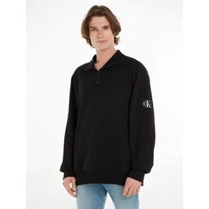 Calvin Klein Jeans Sweatshirt "BADGE HALF ZIP HWK"