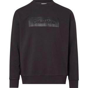 Calvin Klein Sweatshirt BT-EMBROIDERED COMFORT HOODIE met een logo-opschrift op borsthoogte