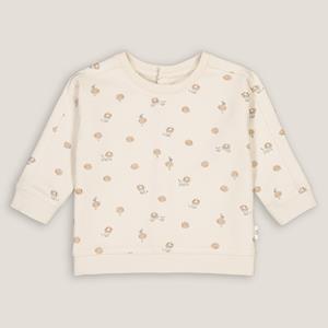 LA REDOUTE COLLECTIONS Sweater in molton, leeuwenprint
