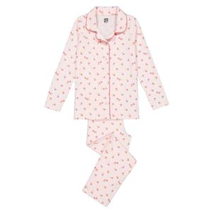 LA REDOUTE COLLECTIONS Pyjama met bloemenprint, grootvader stijl