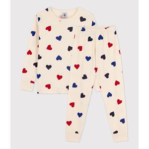PETIT BATEAU 2-delige pyjama met hartenprint