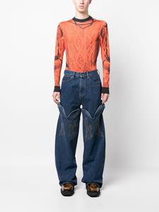 Y/Project x Jean Paul Gaultier sweater - Oranje