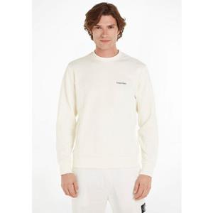 Calvin Klein Sweatshirt "MICRO LOGO REPREVE SWEATSHIRT", mit halsnahmen Rundhalsausschnitt