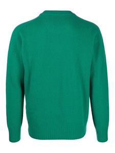 Altea fine-knit crew-neck jumper - Groen