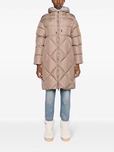 Peserico quilted padded coat - Bruin