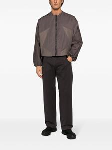 J.LAL panelled bomber jacket - Paars