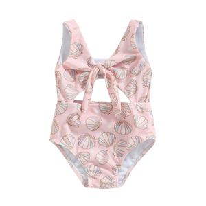 ZSS Baby Girls Swimsuit Infant Sleeveless One Piece Bathing Suit Backless Hollow Out Swimwear Summer Beach Bikini Tankini