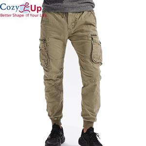 Cozy Up Mens Tactical Cargo Pants Men Joggers Military Casual Cotton Pants Male Hip Hop Ribbon Army Trousers