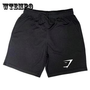 WTEMPO Summer Fitness Shorts Men's Sports Five-point Pants Running Loose Elastic Quick-drying Football Basketball Training Pants