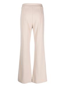 DKNY high-waist flared trousers - Beige