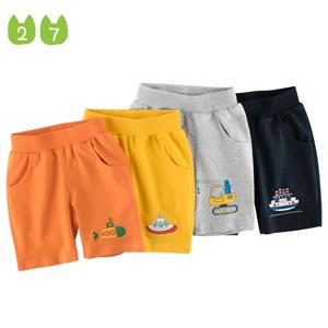 27kids Brand Children's Shorts Boys Summer Pirate Shorts Beach Pants Casual Sports Pants