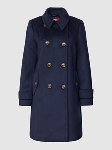 Esprit collection Lange jas met platte kraag