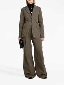 Proenza Schouler White Label tied-waist blazer - Bruin