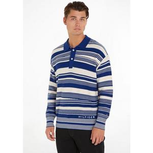 Tommy Hilfiger Polokragenpullover "CRAFTED STRIPE LS POLO"