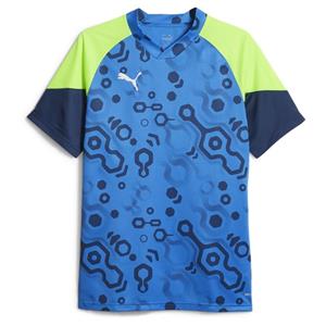 PUMA Trainingsshirt IndividualCUP Gear Up - Persian Blue/Groen