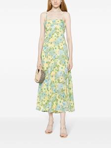 Faithfull the Brand Midi-jurk met bloemenprint - Veelkleurig
