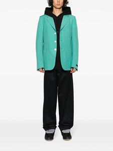 Lanvin Blazer van wolmix - Groen