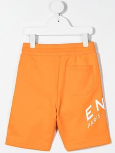 Givenchy Kids Shorts met trekkoord - Oranje