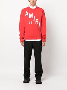 AMIRI Sweater met logoprint - Rood