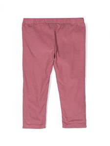 Tartine Et Chocolat bow-detail straight-leg trousers - Roze