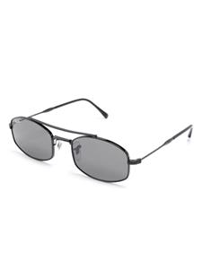 Ray-Ban tinted aviator sunglasses - Zwart