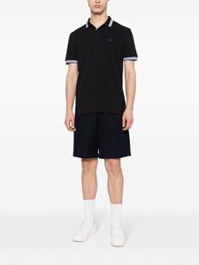 BOSS Katoenen poloshirt - Zwart