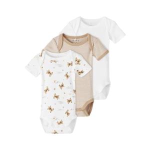 name it Korte mouw Bodysuit 3 Pack Wierook