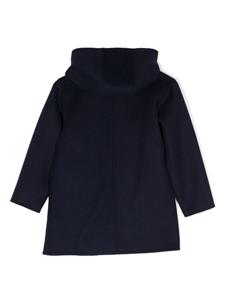TRUSSARDI JUNIOR hooded wool-blend coat - Blauw