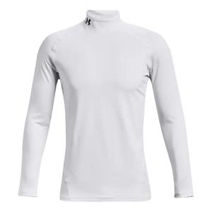 Under Armour Poloshirt Under Armour Cold Gear Armour Fitted Mock White/Black