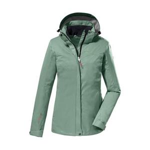 Killtec 3-in-1-Funktionsjacke grün regular fit (1-St)