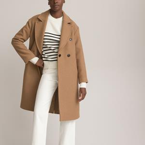 LA REDOUTE COLLECTIONS Overjas Signature, mixed wollen stof