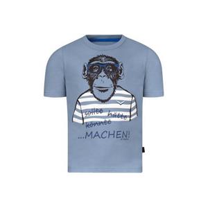 Trigema T-shirt TRIGEMA T-shirt met grote apenprint
