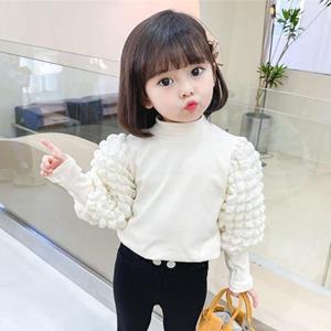 Good pineapple Baby kids Girl Princess T Shirt Puff Long Sleeve Infant Toddler Child Cotton Sweatshirt Girl Top Spring Autumn Baby Clothes 1-8Y