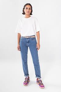 Sissy-Boy Bari dark blue mid waist tapered jeans