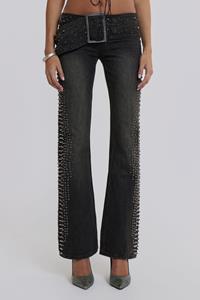 Jaded London Studded Up Denim Jeans