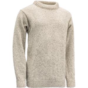 Devold - Nansen Sweater Crew Neck - Wollen trui, zwart