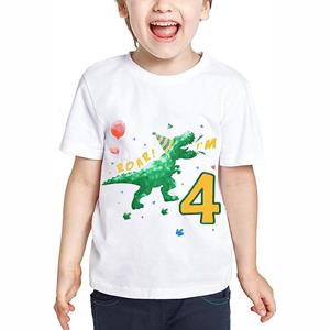 Good pineapple Boys T-shirt Boys 1-5 Years  Dinosaur Birthday Boys T-Shirts Dino Birthday Shirts