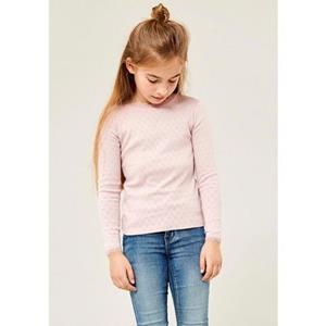 Name It Langarmshirt NKFLITTE LS XSL TOP mit Strukturmuster