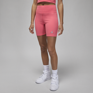 Jordan geribde bikeshorts voor dames - Roze