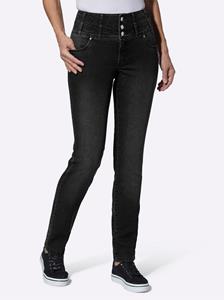 Jeans in black denim van heine