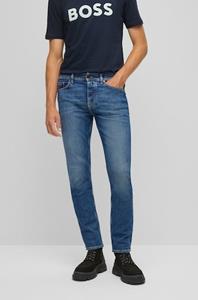 Boss Orange Tapered fit jeans met stretch, model 'Taber'