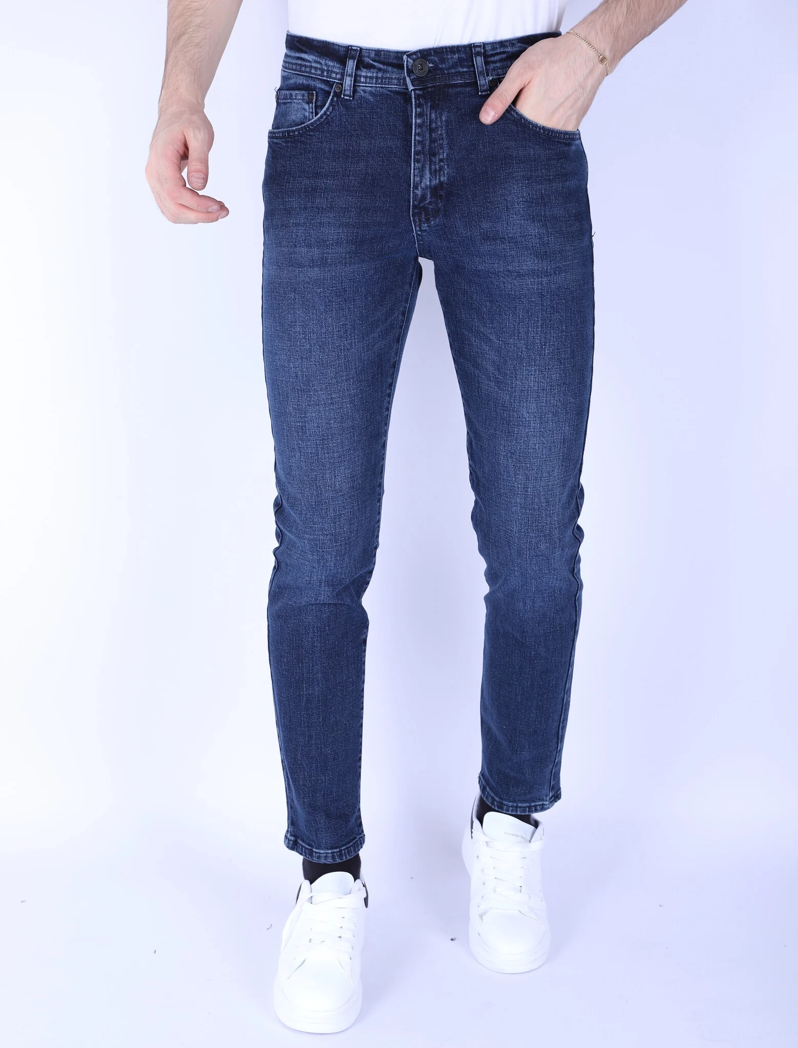 True Rise Jeans broeken volwassenen regular fit