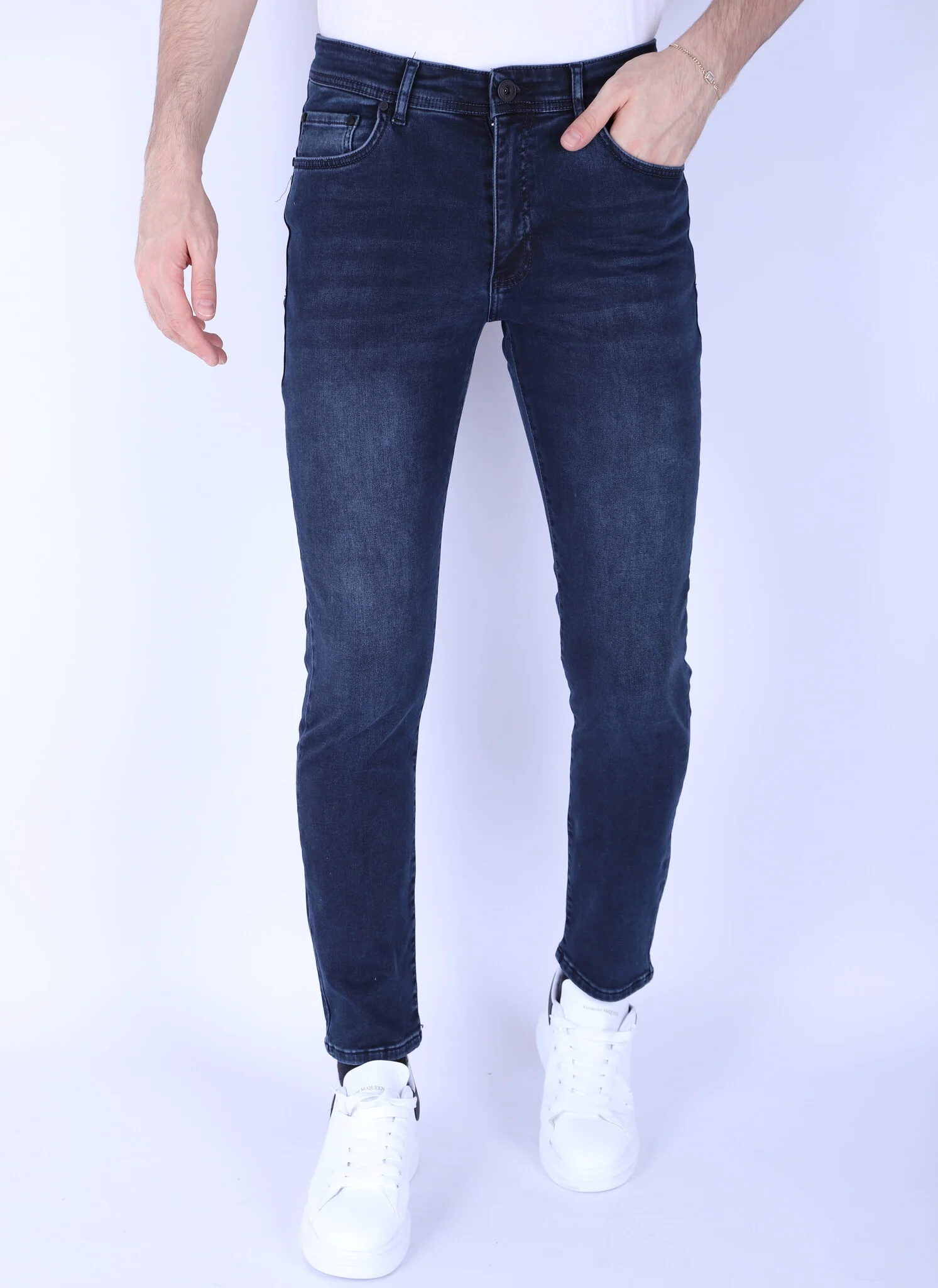 True Rise Regular fit jeans stretch dp50