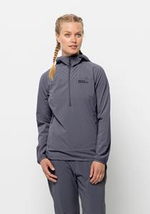 Jack Wolfskin Prelight Overhead Women Softshelljack Dames L dolphin do