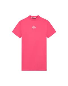 Malelions Women Kiki T-Shirt Dress - Hot Pink