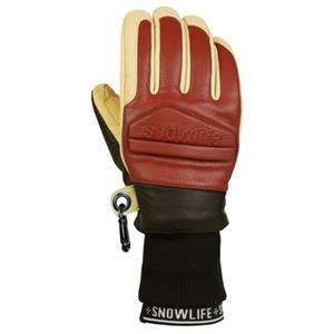 Snowlife  Women's Classic Leather Glove - Handschoenen, rood