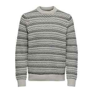 Only&sons Musa Regular 3 Structuur Crew Knit