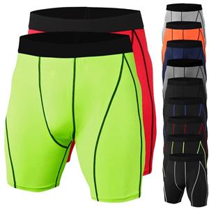Lapa Mens Skinny Running Training Short Pants Summer Sports Elastic Shorts Bottoms
