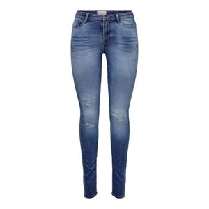 ONLY Skinny-fit-Jeans ONLSHAPE REG SKINNY DNM GEN857 mit Destroyed Effekt