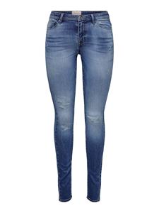 ONLY Skinny-fit-Jeans "ONLSHAPE REG SKINNY DNM GEN857", mit Destroyed Effekt